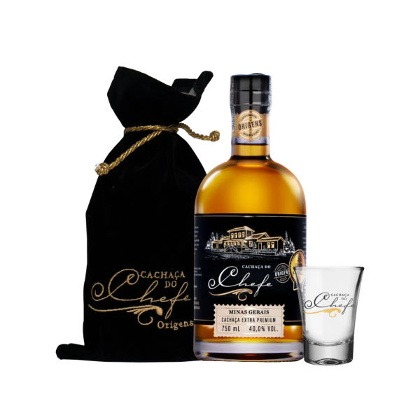 Cachaça do Chefe Extra Premium Copo Personalizado