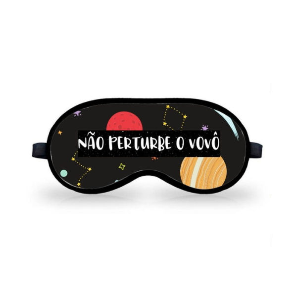 Mascara de Dormir e Tapa Olho Personalizado