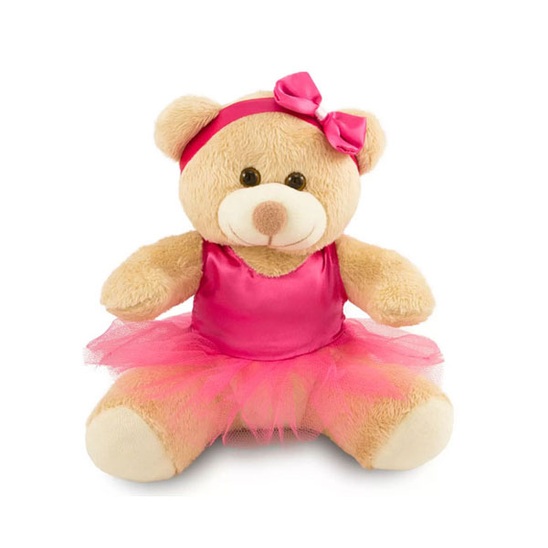 Mascote de Pelúcia Urso Bailarina