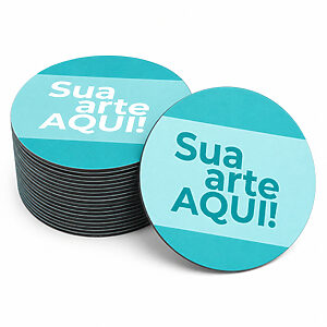Bolacha de Chopp Papelão Personalizada