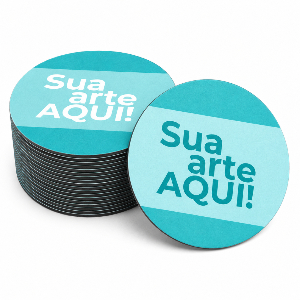Bolacha de Chopp Papelão Personalizada