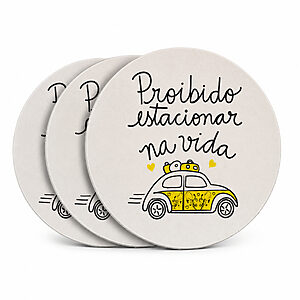 Bolachas de Chopp Papel Personalizada