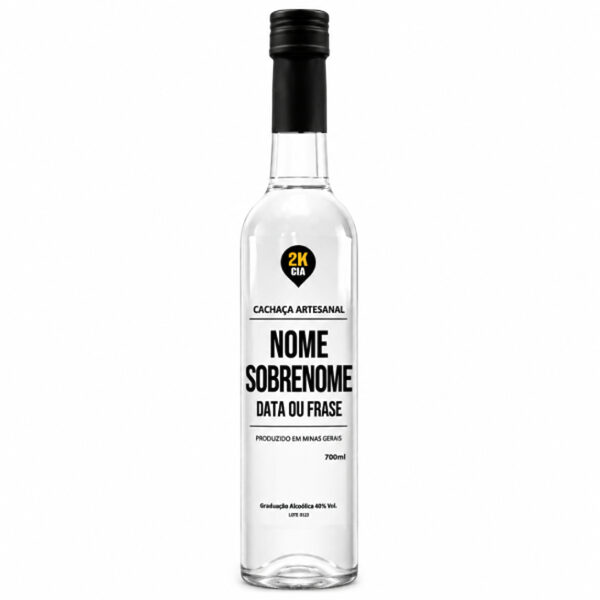Cachaça Personalizada Tradicional