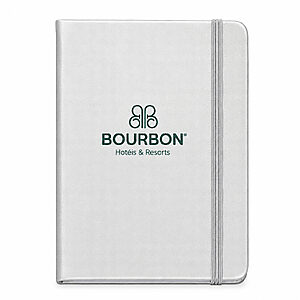 Caderno Moleskine Capa Metalizada para Brindes