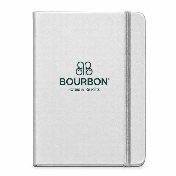 Caderno Moleskine Capa Metalizada para Brindes