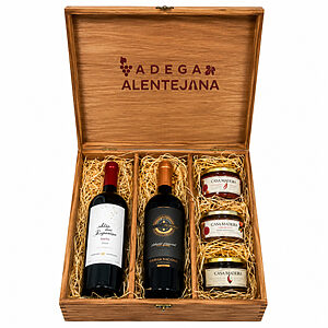 Caixa de Madeira para Vinho Personalizada