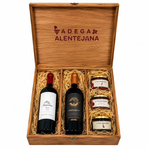 Caixa de Madeira para Vinho Personalizada