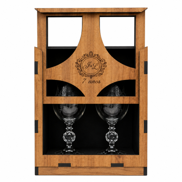 Caixa de Madeira para Cerveja Personalizada Brinde