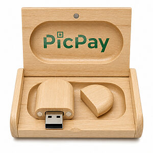 Caixa para Pendrive Personalizada