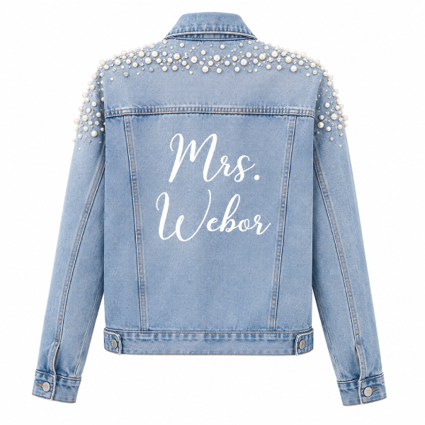 Camisa Jeans Feminina Personalizada