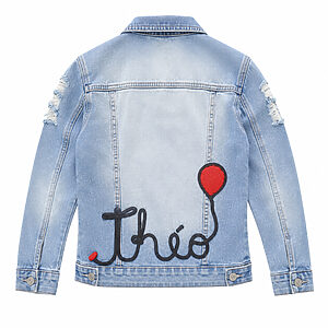 Camisa Jeans Infantil Personalizada