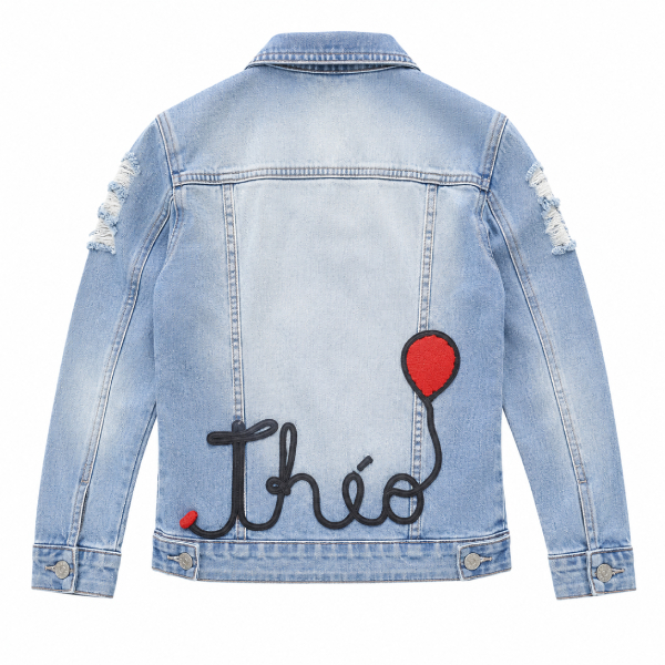 Camisa Jeans Infantil Personalizada