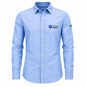Camisa Jeans Uniforme Personalizada
