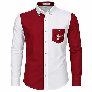 Camisa Social em Duas Cores Personalizada
