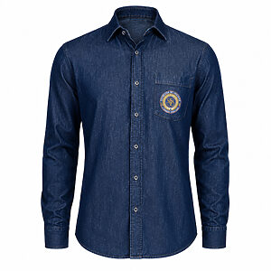 Camisa Social Jeans Personalizada