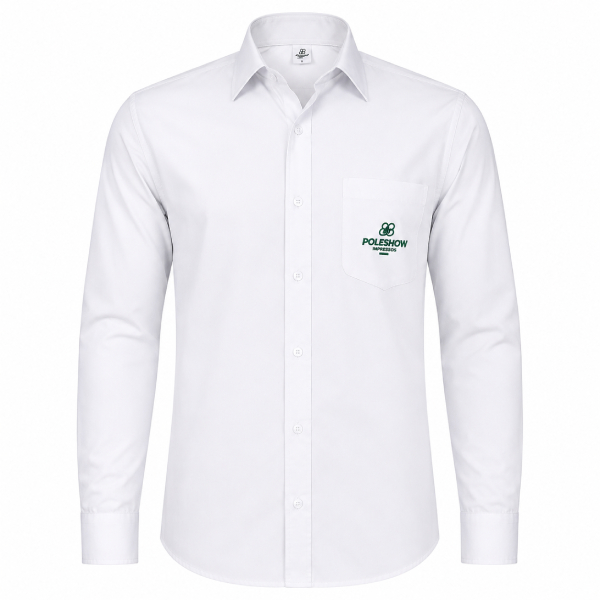 Camisa Social Manga Longa Personalizada