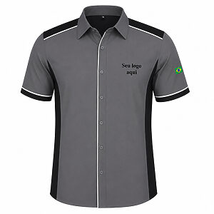 Camisa Social Uniforme Personalizada