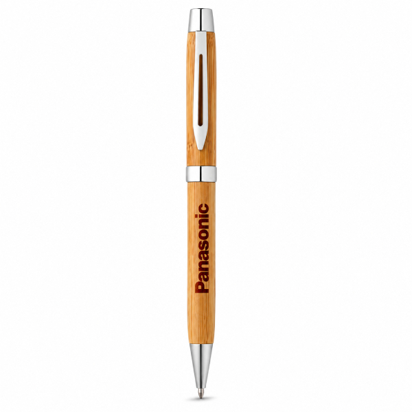 Caneta de Bambu Personalizada para Brindes