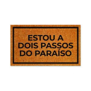 Capacho em Fibra de Coco Personalizado