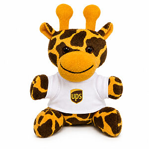 Girafa de Pelúcia Personalizada