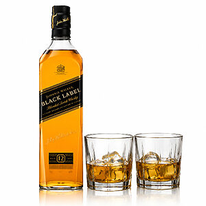 Kit Black Label com 2 Copos Dose