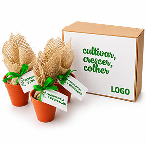 Kit Cultivo Sustentável Personalizado