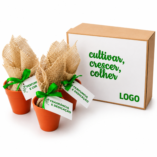 Kit Cultivo Sustentável Personalizado
