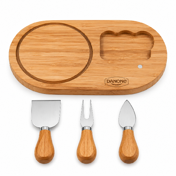 Kit Facas de Queijo Personalizado