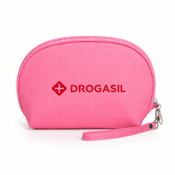 Necessaire Feminina de Nylon Personalizada