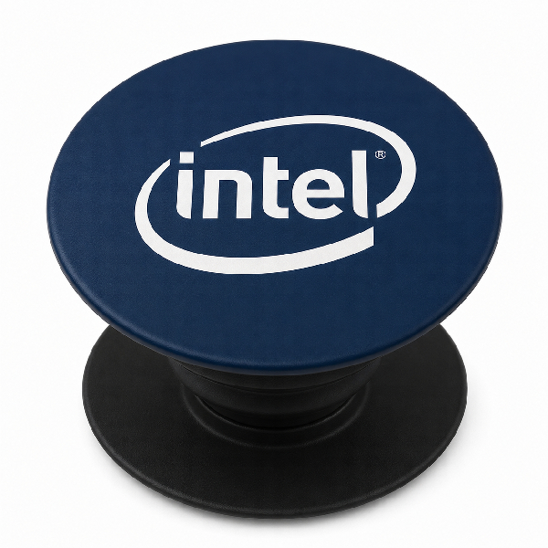 Pop Socket Preto Personalizado