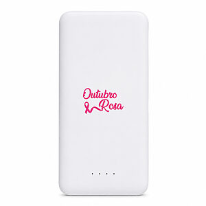 Power Bank Outubro Rosa