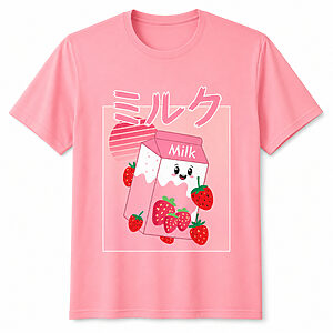 Camiseta Qmilk Personalizada