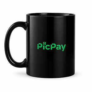 Caneca Preta Personalizada