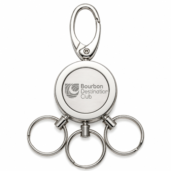 Chaveiro 3 Argolas de Metal Personalizado