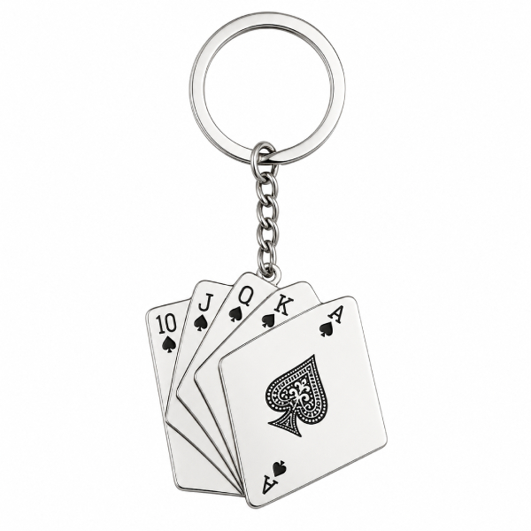 Chaveiro Cartas para Brindes