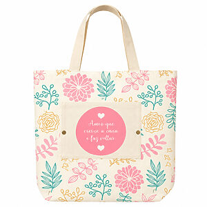 Ecobag Algodão Color Moderna