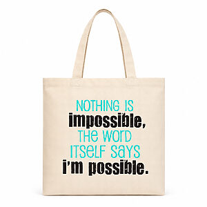Ecobag de Lona Personalizada 40×40