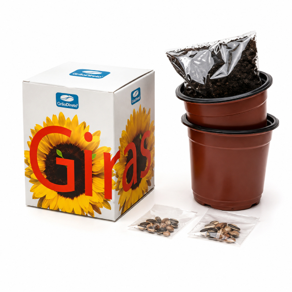 Kit Cultivo Girassol Personalizado