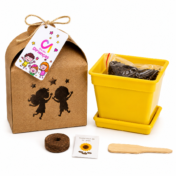 Kit Cultivo Kraft Personalizado