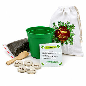 Kit Cultivo semente Brindes Personalizado