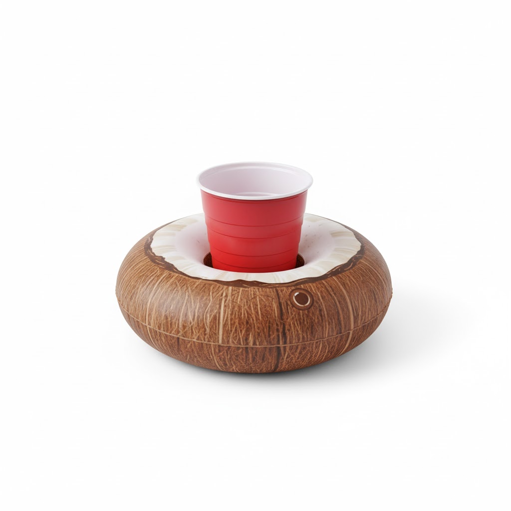 Boia para Copo Coco Inflável