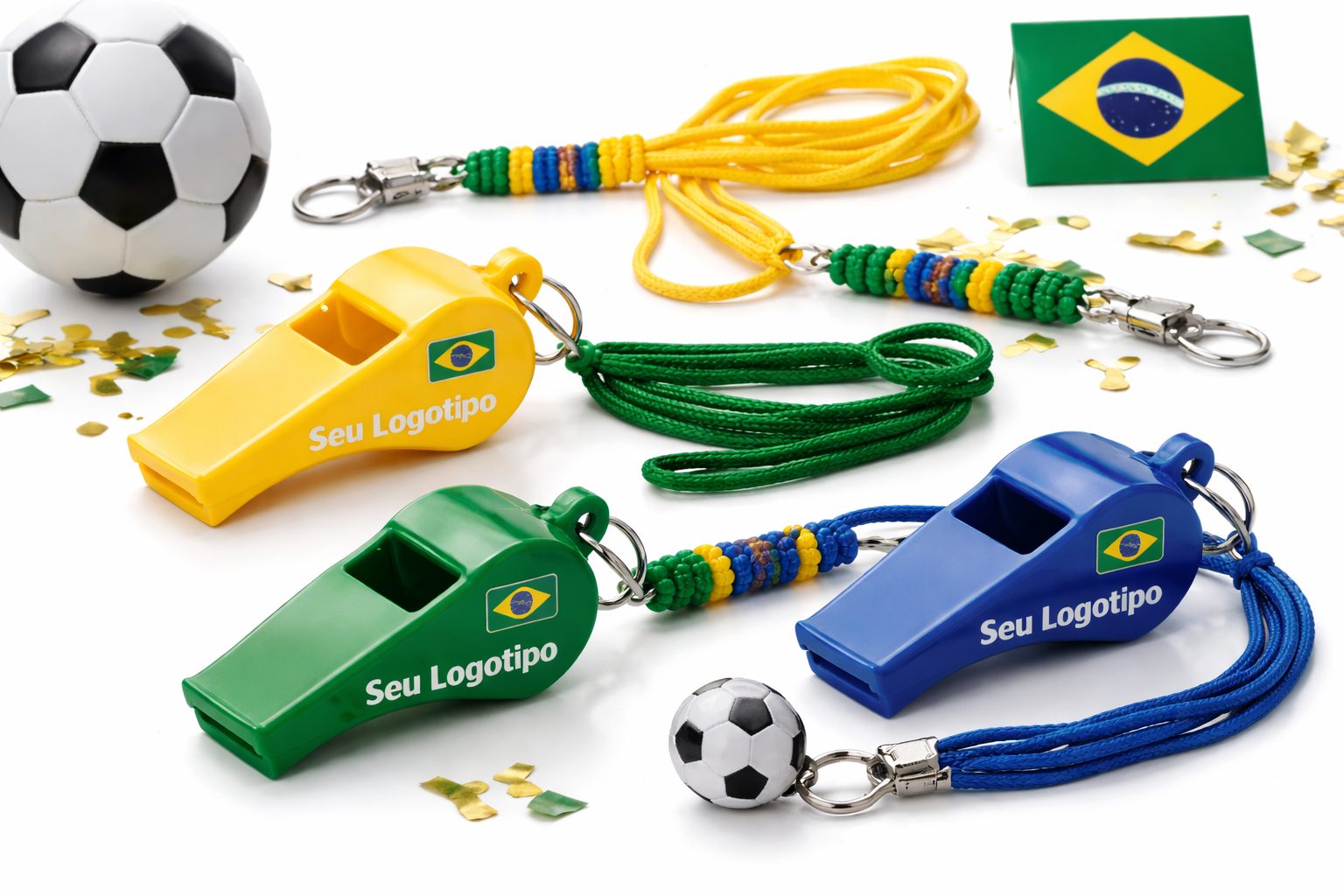 Apito Personalizado para Copa do Mundo