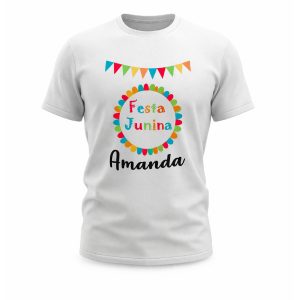 Camiseta Festa Junina Personalizada