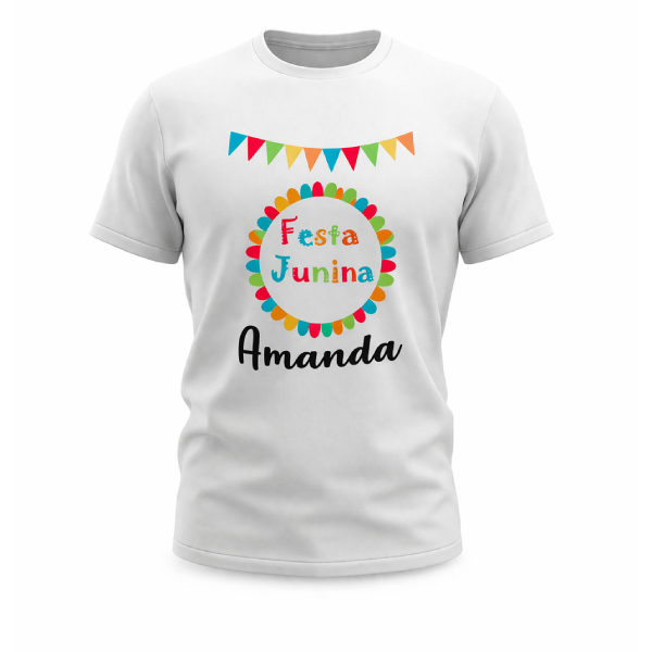 Camiseta Festa Junina Personalizada