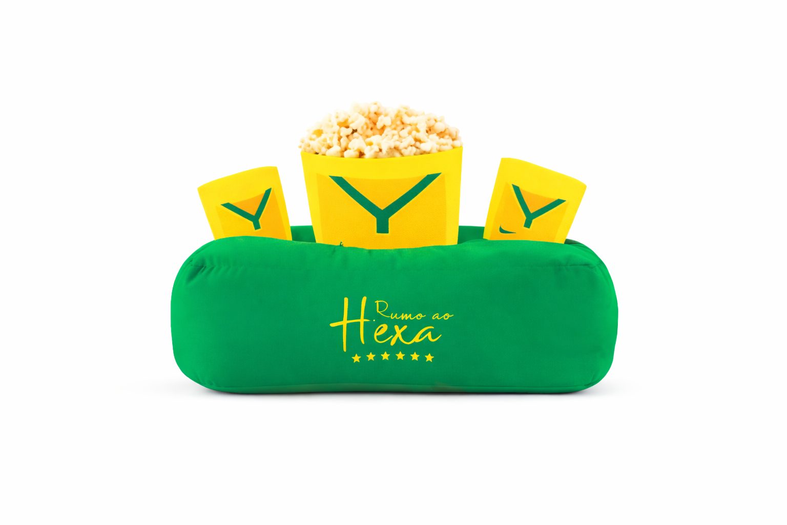 Kit Pipoca Torcedor Copa do Mundo