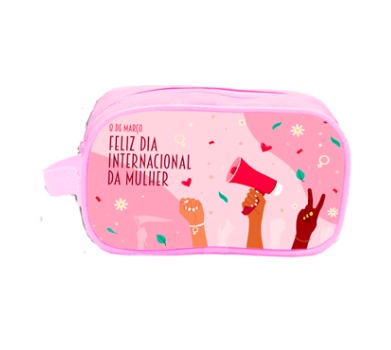 Kit Estojo Dia da Mulher Personalizado