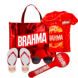 Kit de Carnaval Personalizado com Sacola, Abadá e Acessórios