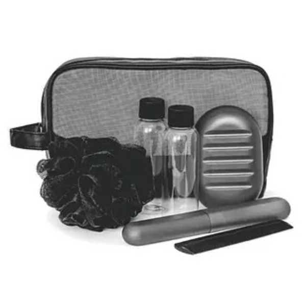Kit de Higiene Pessoal Masculino para Viagem Personalizado