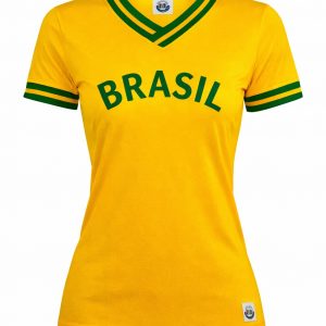 Camiseta Feminina Brasil Personalizada