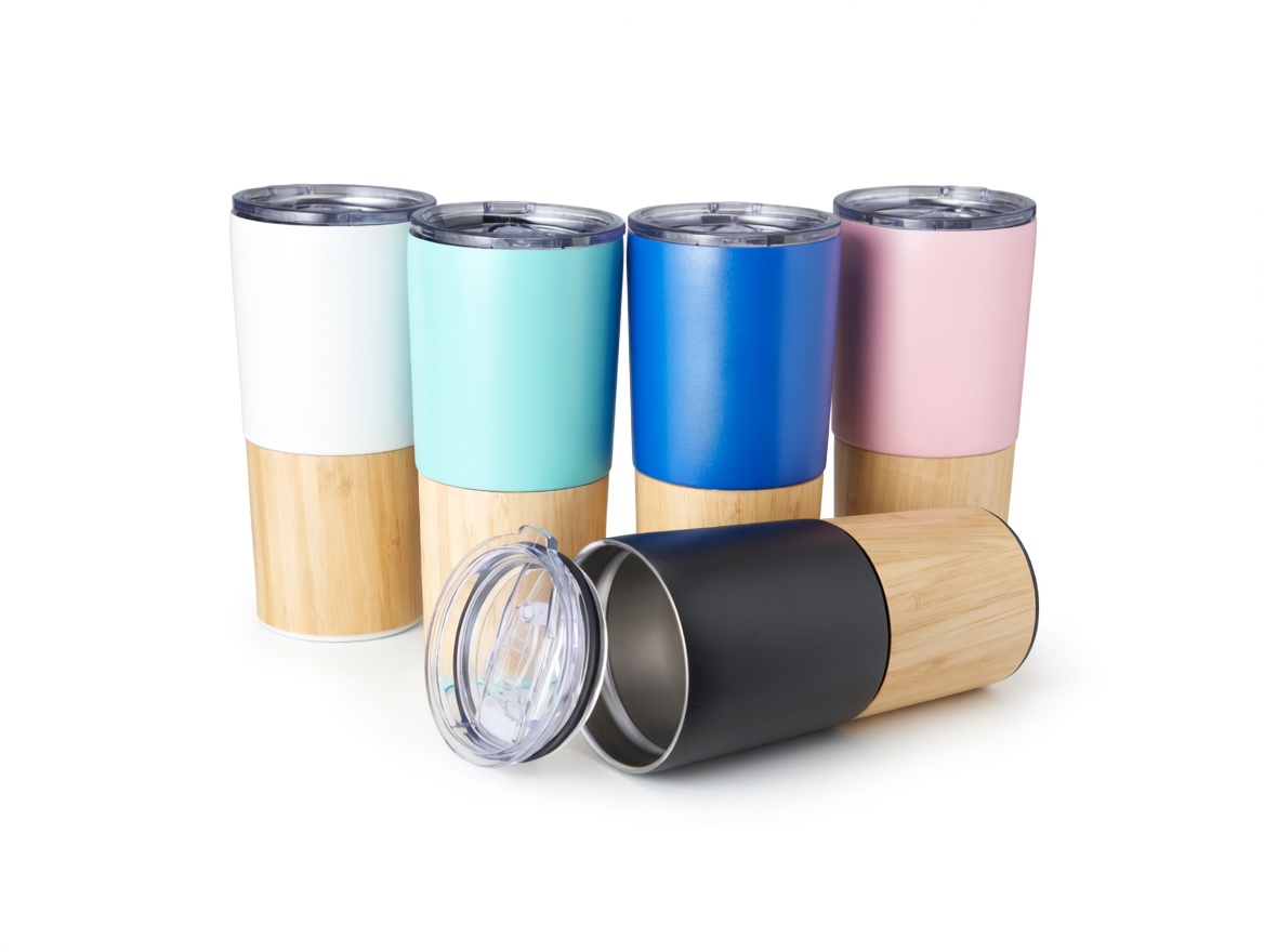 Copo Térmico Bambu 600ml Personalizado